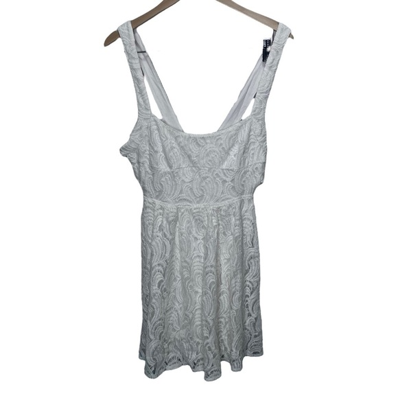 Free People Knit Crochet Mini Dress Size Small - Picture 2 of 11